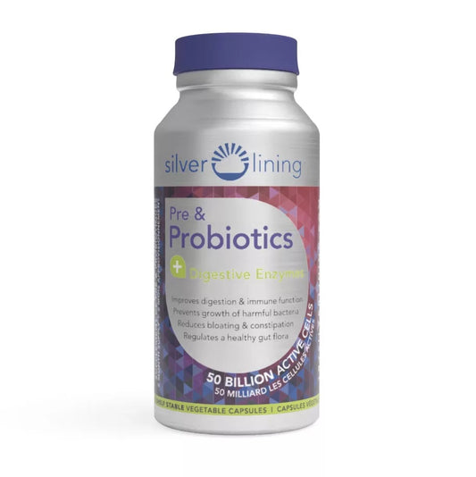 Silver Lining Probiotic + Enzyme Digestive Support