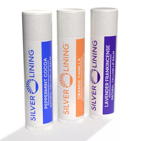 Tallow Lip Balm - Combo Pack of all Three Flavours